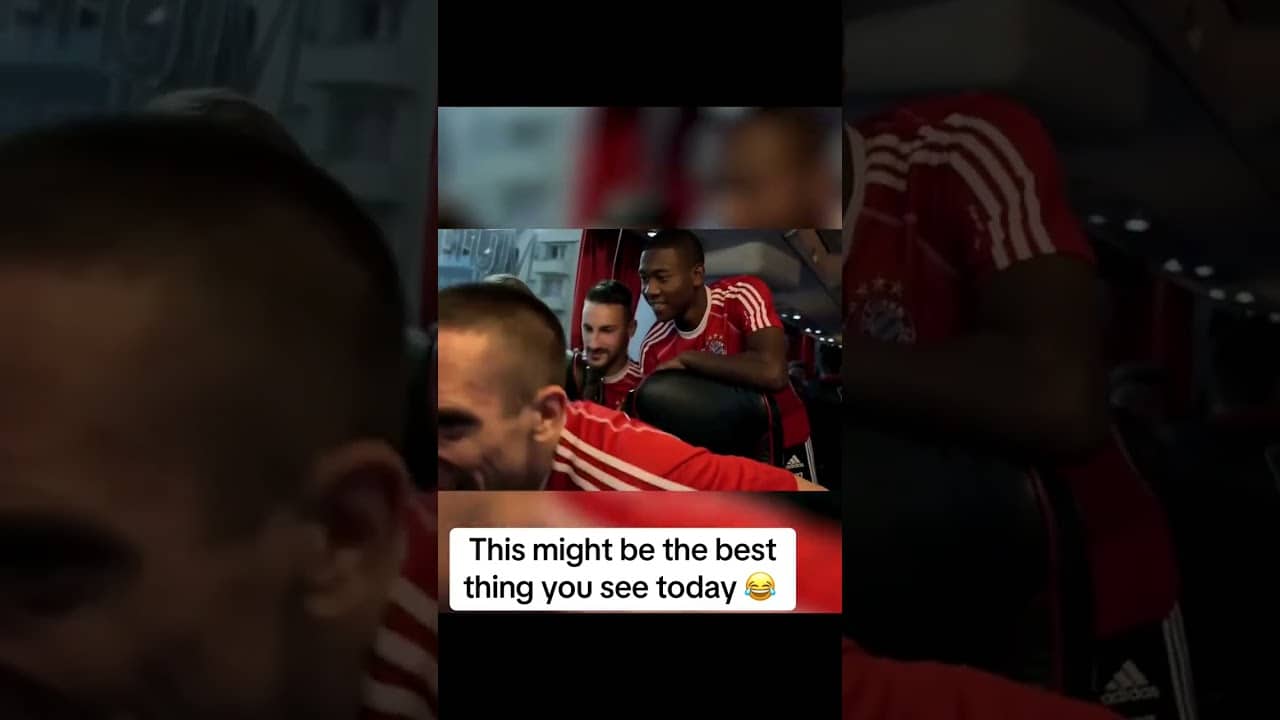 When FC Bayern and Borussia Dortmund filmed this famous bus trick challenge š„šæ