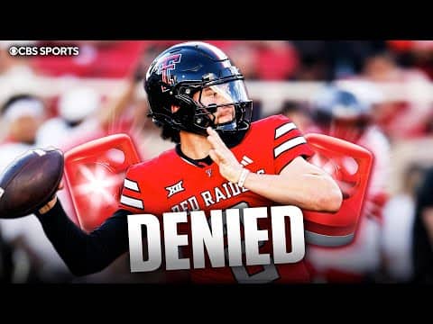 NFL denies Brendan Sorsby's entry into supplemental draft