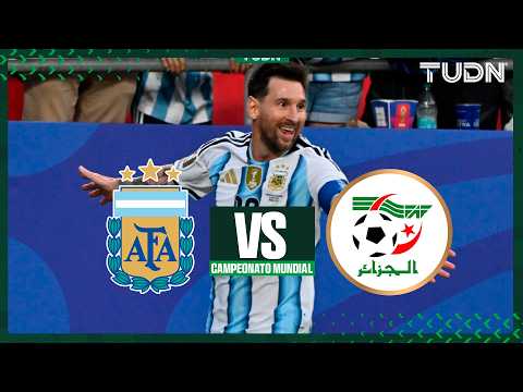 LO MEJOR: Argentina vs Argelia primer tiempo | TUDN