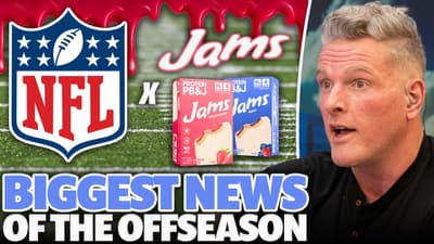 BIGGEST NEWS OF THE OFFSEASON: The NFL Names JAMs It's Exclusive PB&J Sandwich