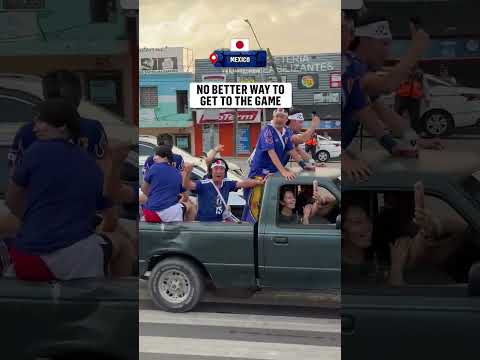 Japan fans are making the most of their time in Mexico