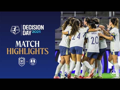 HIGHLIGHTS: Orlando Pride vs Seattle Reign FC | November 2, 2025