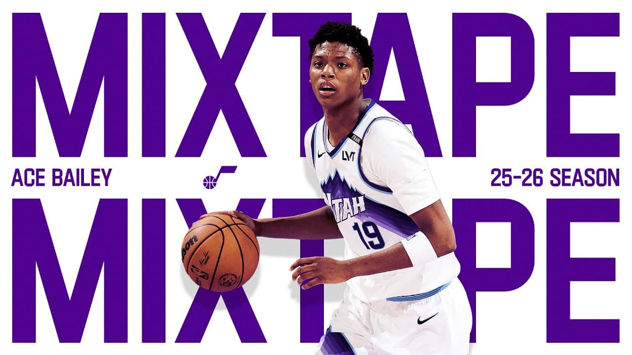 ๐ผ Ace Bailey '25-'26 Mixtape ๐ผ | UTAH JAZZ