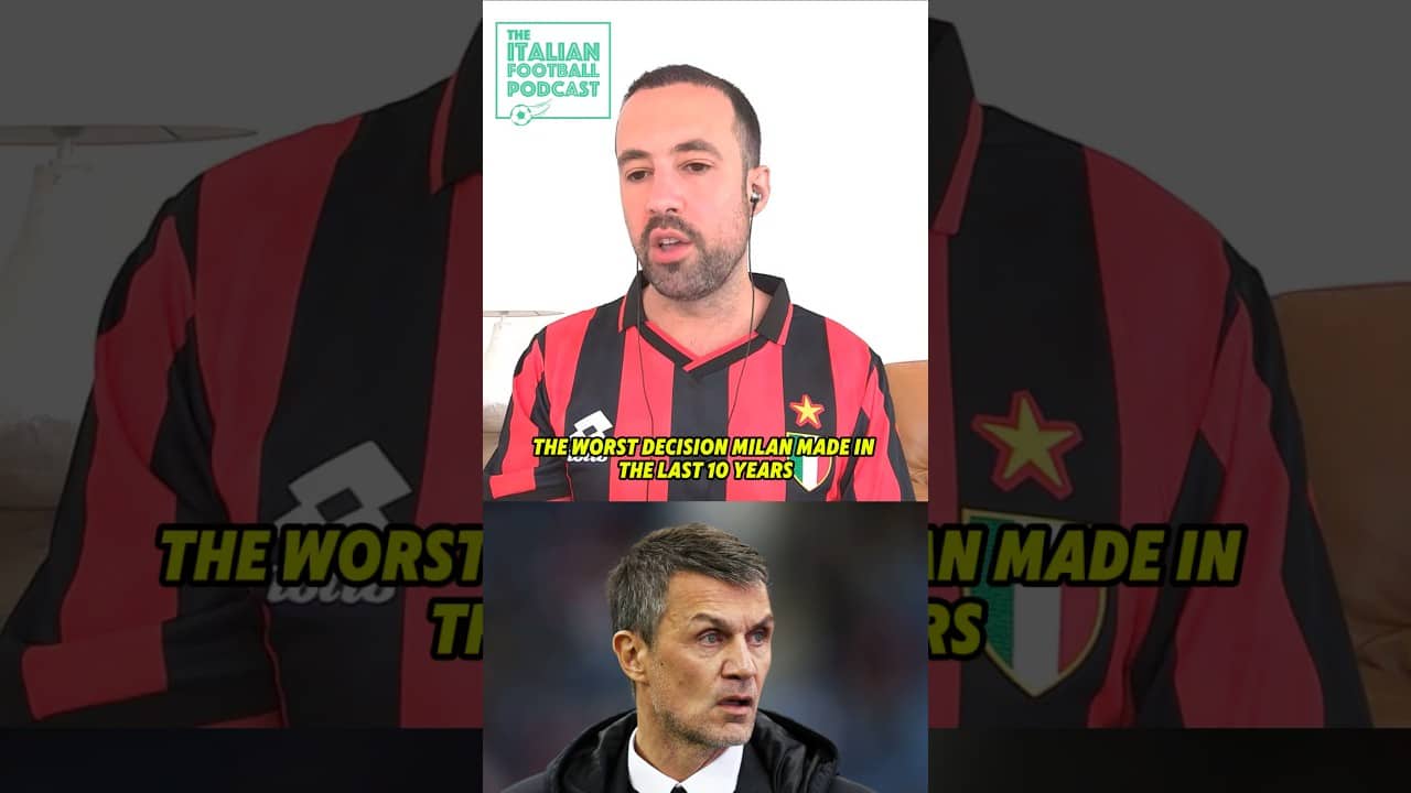 Did the sacking of Paolo Maldini cause AC Milan’s collapse? #shorts #maldini #milan