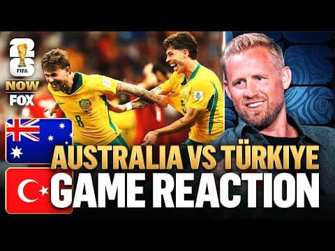 FIFA World Cup Now reacts to Australia's HUGE 2-0 UPSET win over Türkiye ⚽️