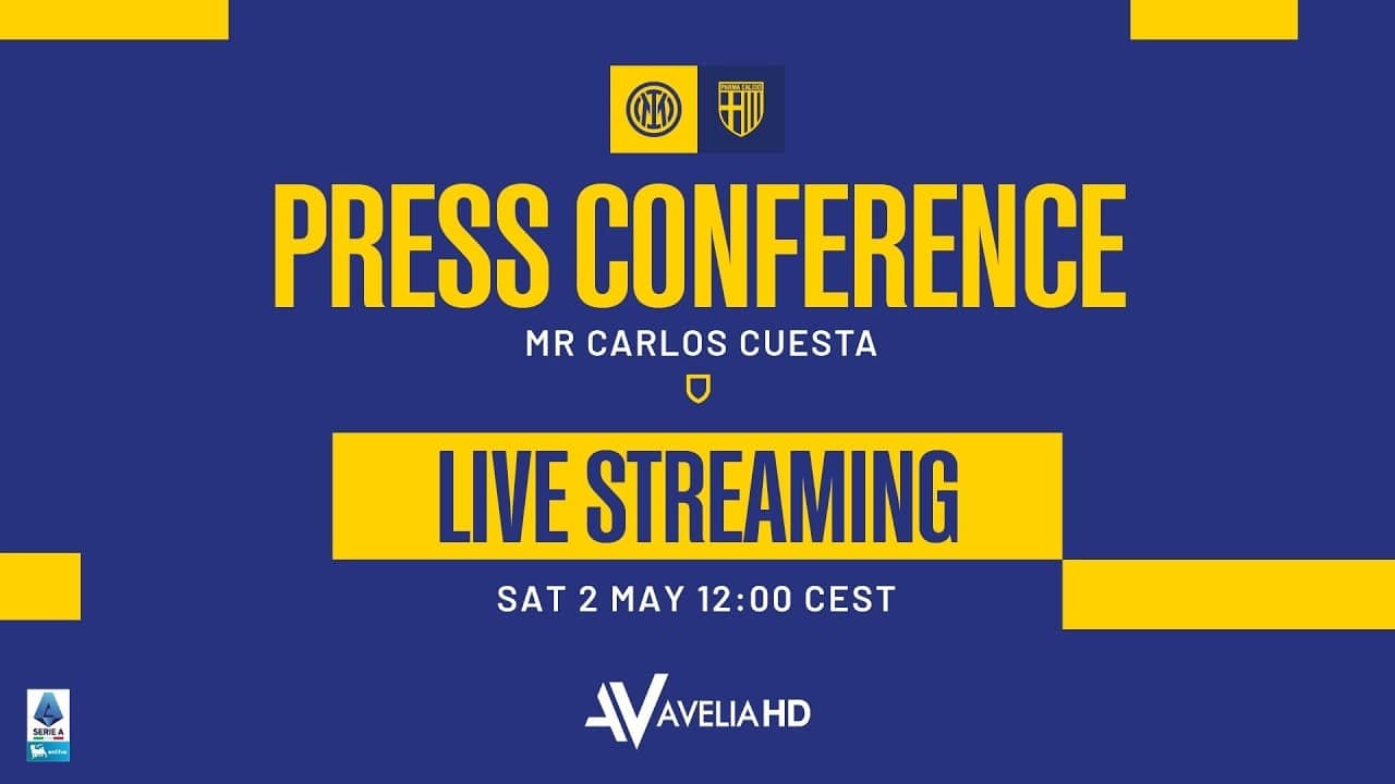 Live โ Carlos Cuesta alla vigilia di Inter-Parma