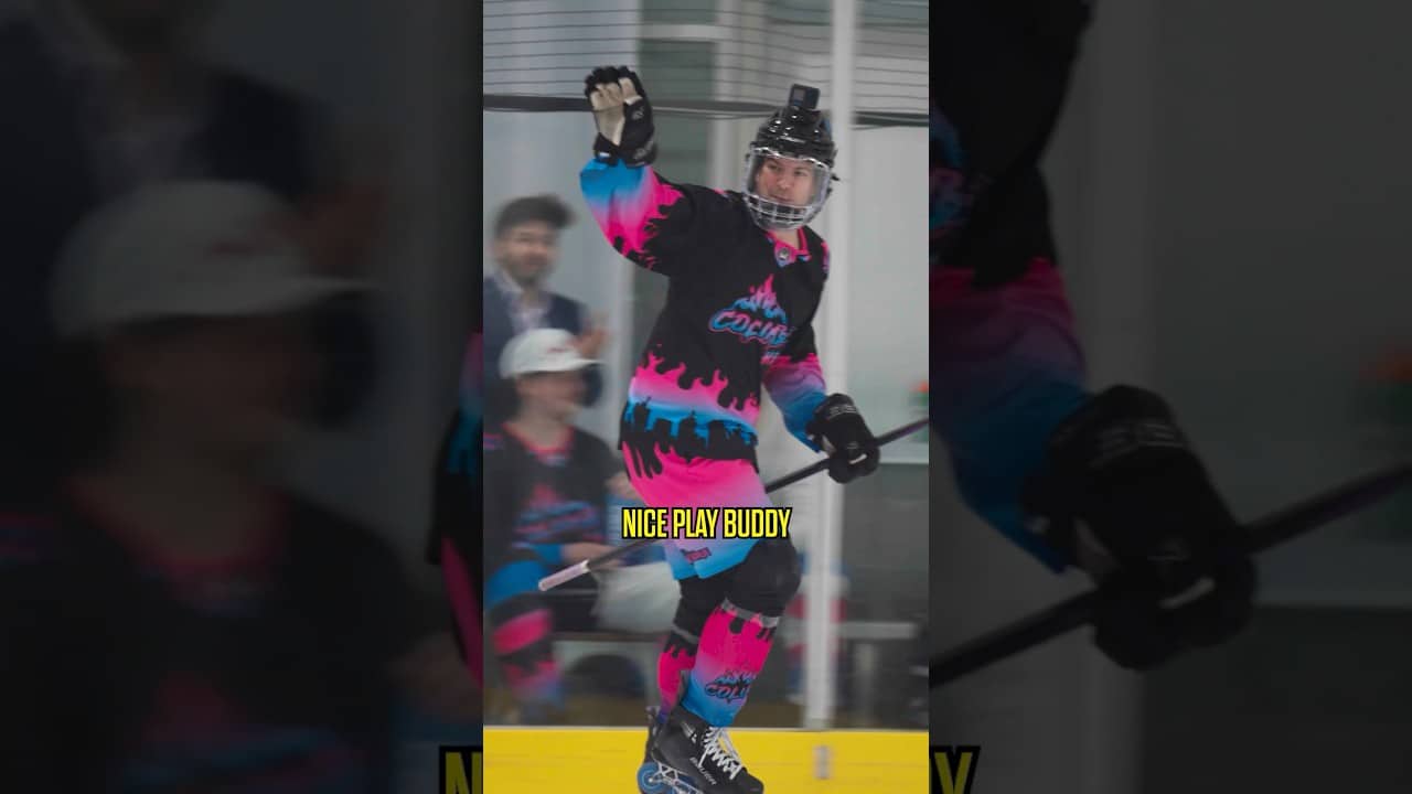 He chirped our hockey rink…then this happened😳