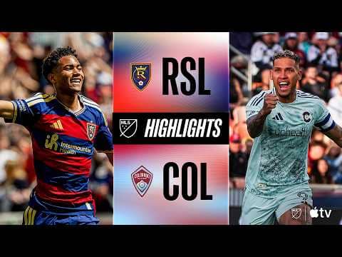 Real Salt Lake vs. Colorado Rapids | Full Match Highlights | TIGHT ROCKY MOUNTAIN CUP BATTLE