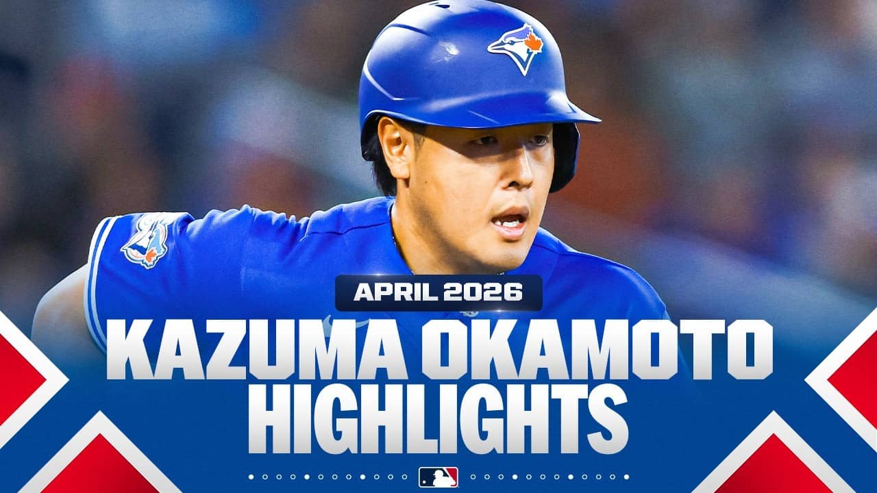 Kazuma Okamoto has come up BIG for the Blue Jays early in his MLB career! 💪 (Best of April/March)