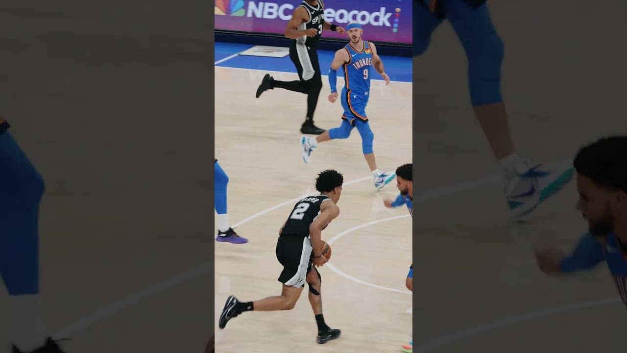 built different 🔥 #spurs #nba #playoffs #dylanharper
