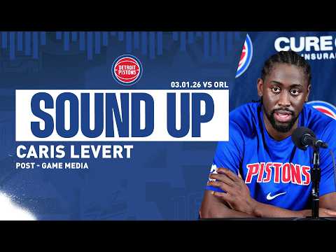 Post-Game Press Conference: Caris LeVert | Pistons vs. Magic | 03.01.26
