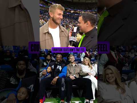 Tyler Shough & Cam Jordan spotted in the SKC #pelicans #saints #shorts