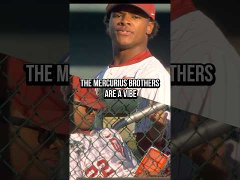 The Mercurius brothers are a vibe π #baseball