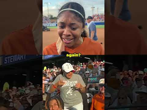 Mom hits scuba after her daughter hits home run at the WCWS 🤣 #shorts