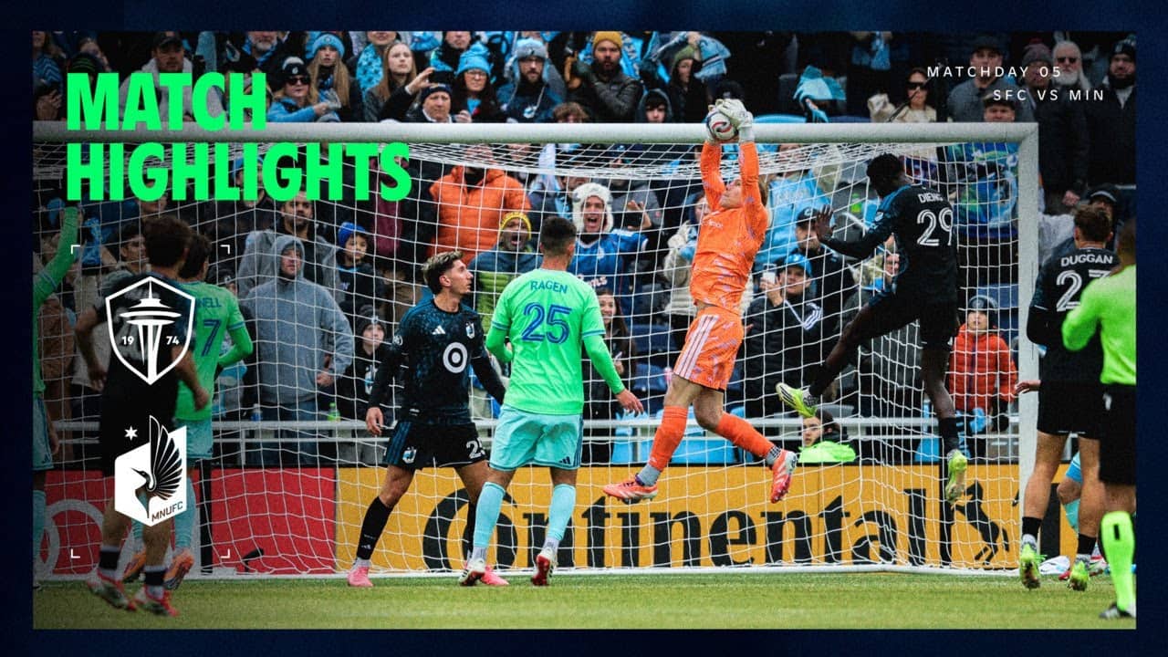 HIGHLIGHTS: Minnesota United vs. Seattle Sounders FC | March 22, 2026