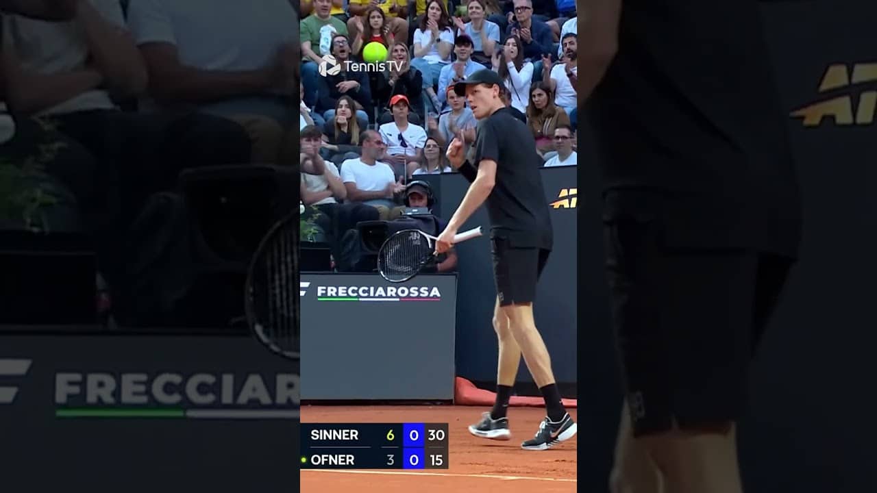 Flawless Tennis From Jannik Sinner.