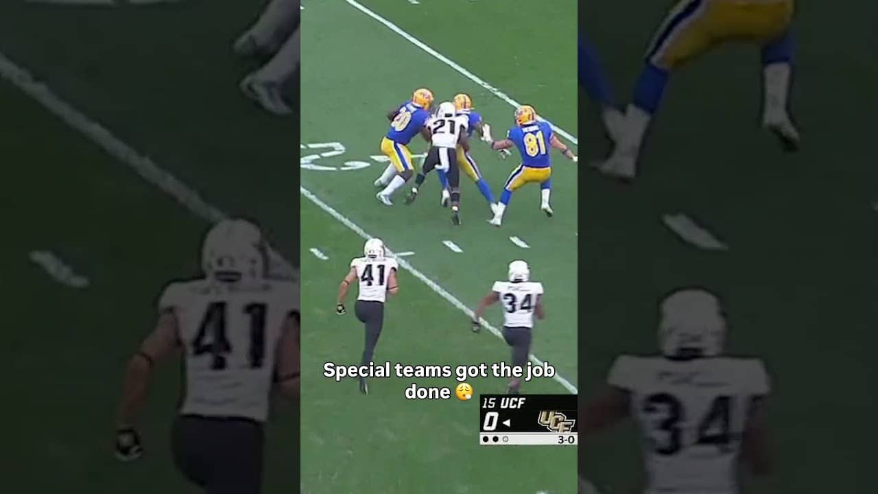 That was perfect 🔥 #pittsburghpanthers #accfootball #collegefootball