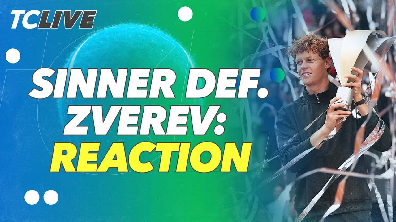 Jannik Sinner defeats Zverev in the Madrid final in just 57 minutes 🤯 | TC Live