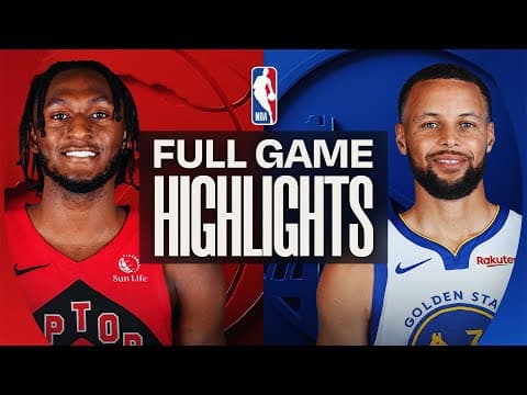 RAPTORS at WARRIORS | FULL GAME HIGHLIGHTS | January 20, 2026