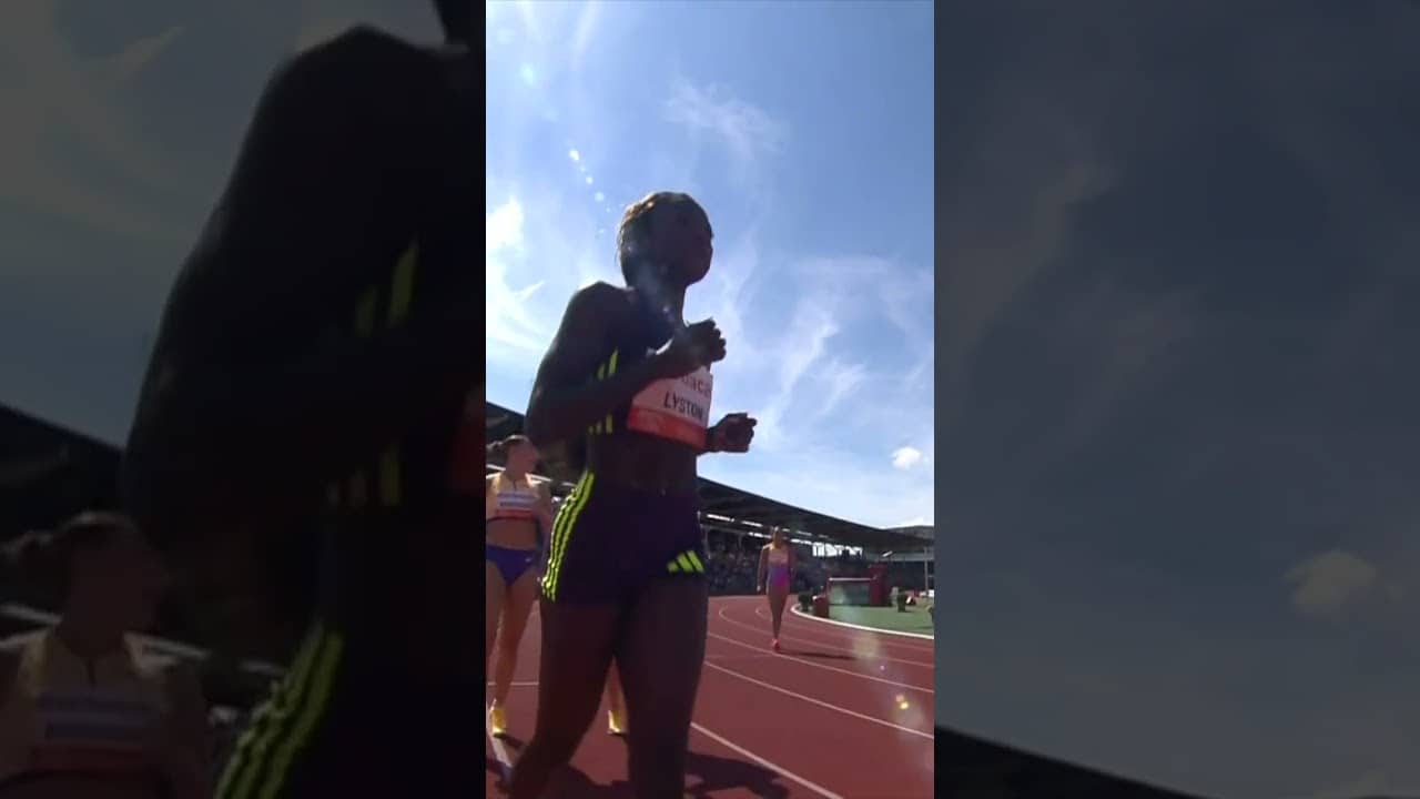 BRIANNA LYSTON WINS 💨 10.99 in the women's 100m at the FBK Games