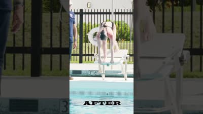 Swim Start Before & After TRC