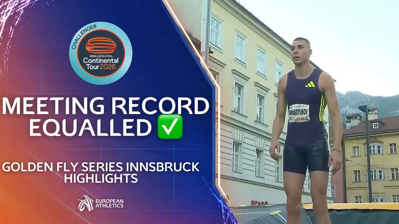 🇧🇬 Bozhidar Saraboyukov equals meeting record | Golden Fly Series Innsbruck 2026 Highlights