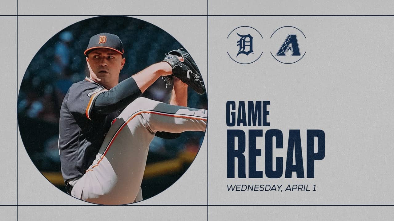 Tigers vs. Diamondbacks Highlights | 4/1/26