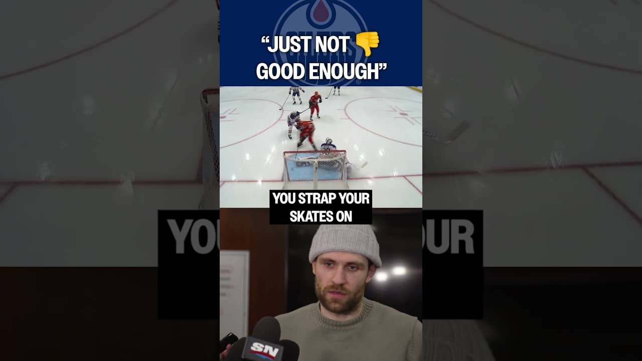 DRAISAITL: "Just NOT good enough" π