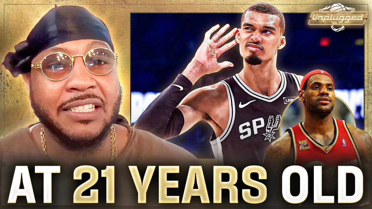 Carmelo Anthony Says Wemby Is EVEN CRAZIER Than Young LeBron — Here's Why