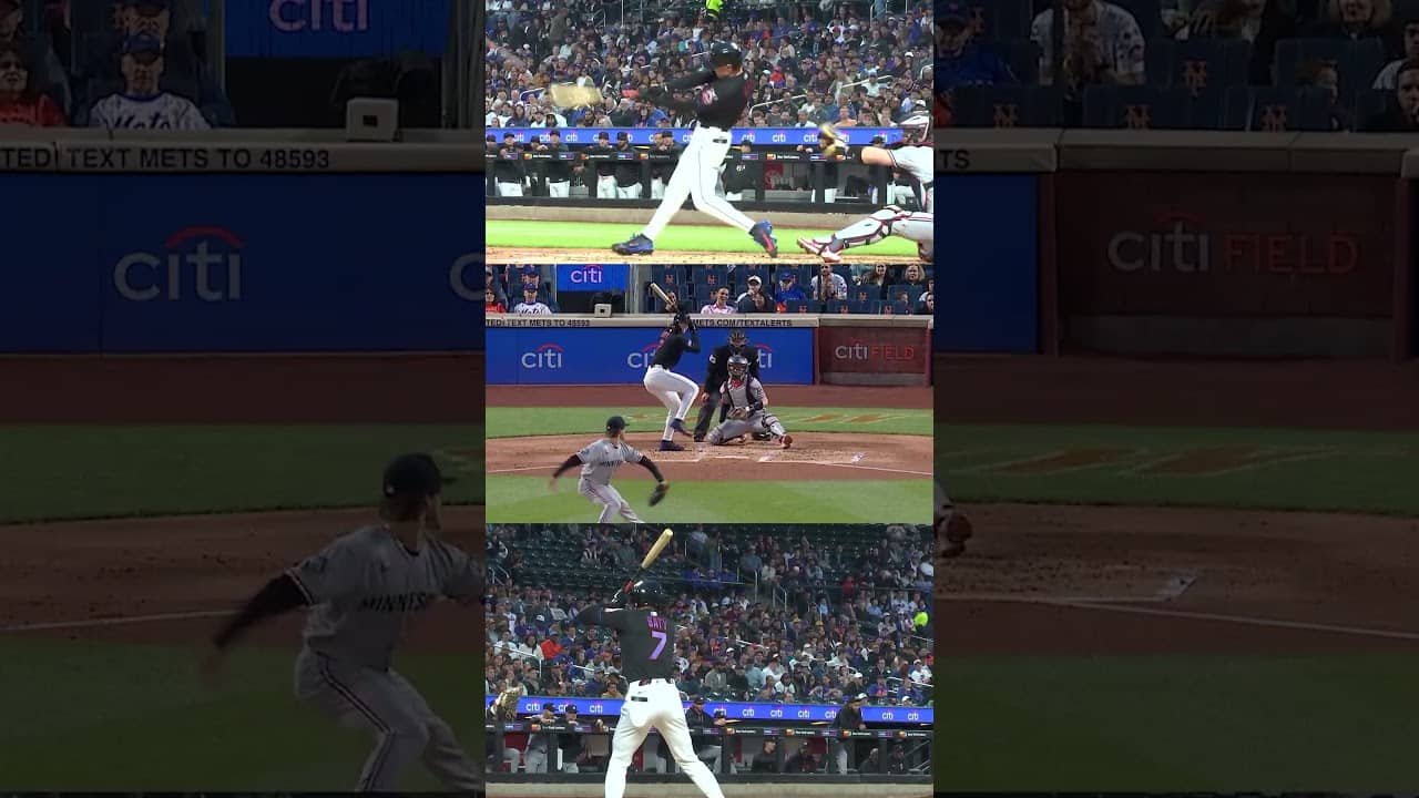 DEMOLISHED! #baseball #homerun #youtubeshorts #mlb #mlblb #baseballleague