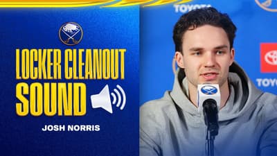"It's A Pleasure To Play Here" | Josh Norris After First Full Season In Buffalo | Buffalo Sabres