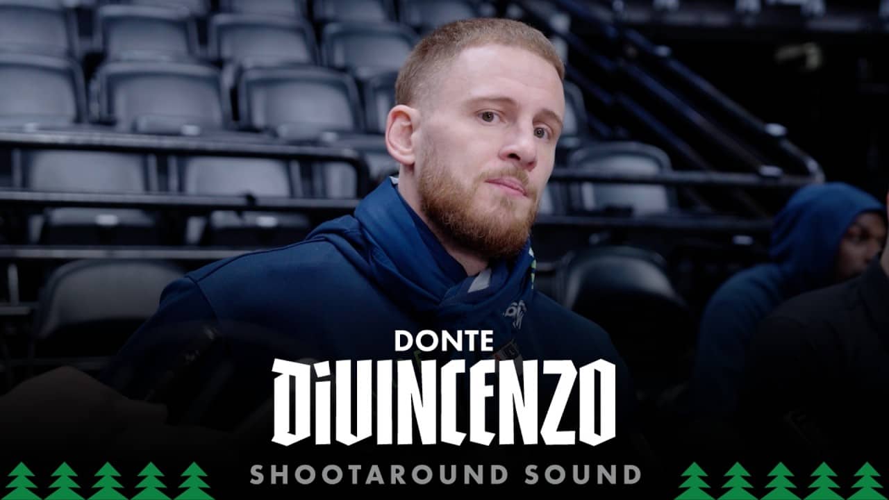 “We Believe It Could Be 1-0 The Other Way.” Donte DiVincenzo Shootaround Sound | 04.20.26