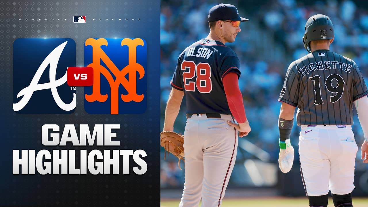 Braves vs Mets Game Highlights (6/13/26) | MLB Highlights