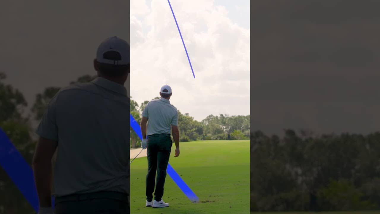 Scottie Scheffler is a shot shaping wizard! π§ββοΈ #TeamTaylorMade