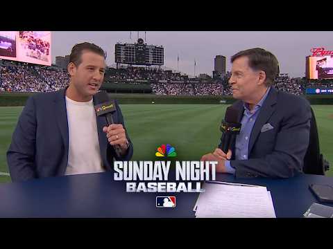 Cubs' play will 'even out' amid streaky season - Anthony Rizzo | Sunday Night Baseball | MLB on NBC