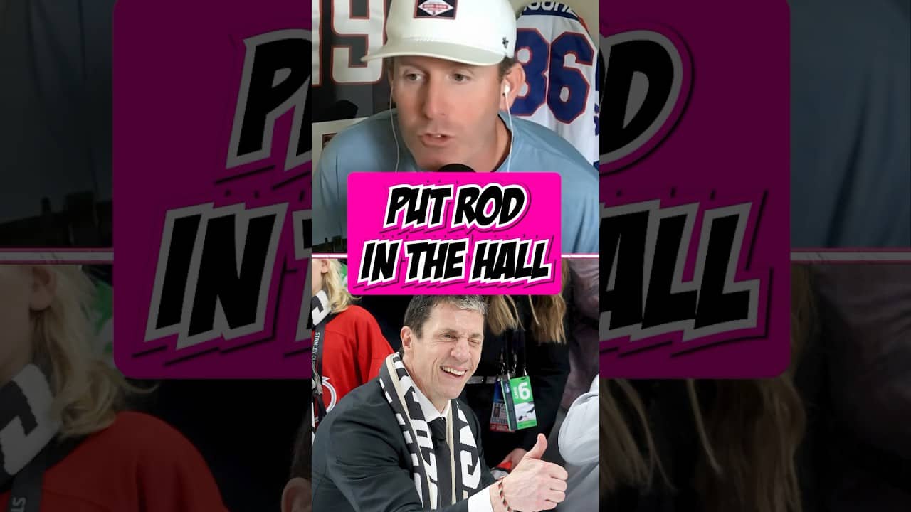 Rod Brind’Amour is in a class of his own. Get the Bod in the Hall of Fame.