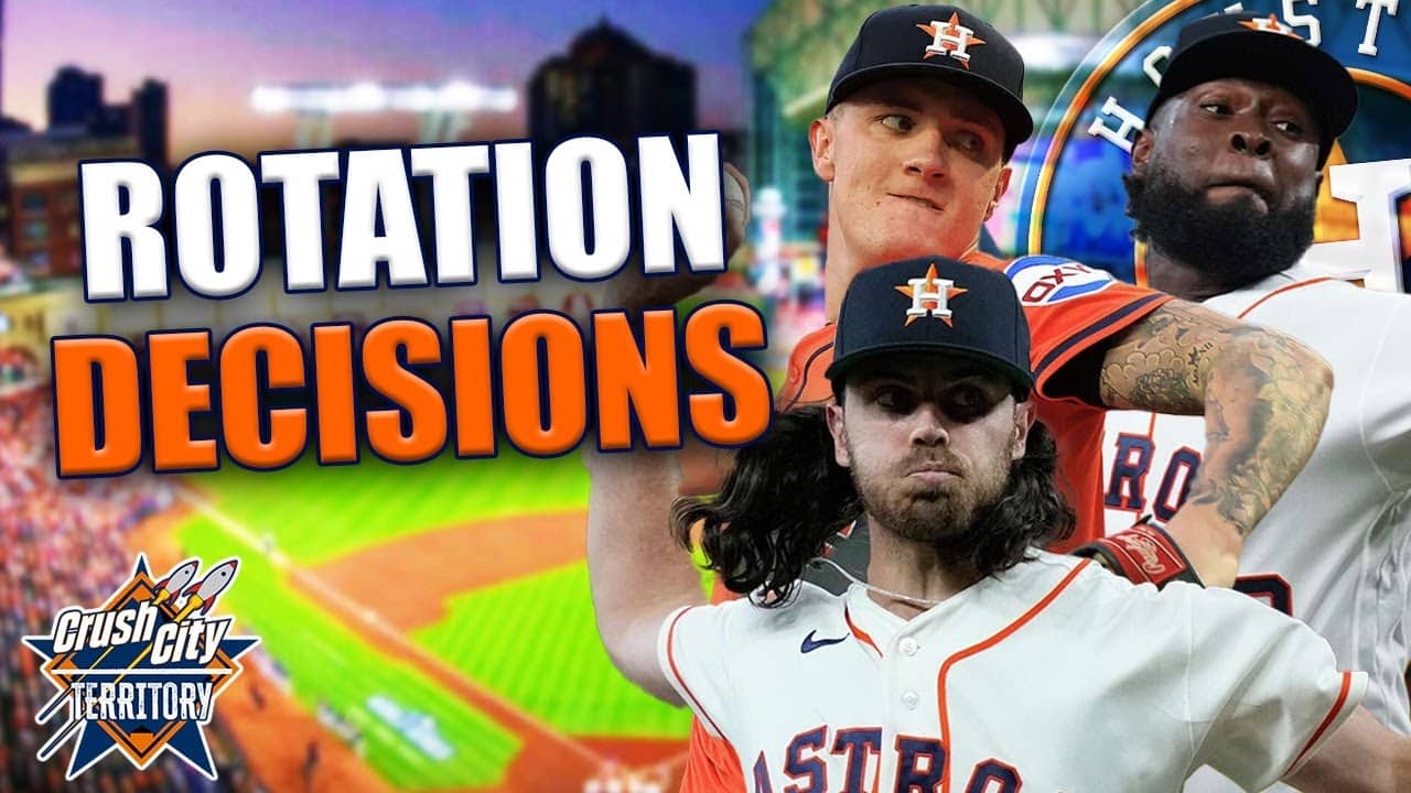 The Astros' Rotation Shakeup Is Coming | Crush City Territory