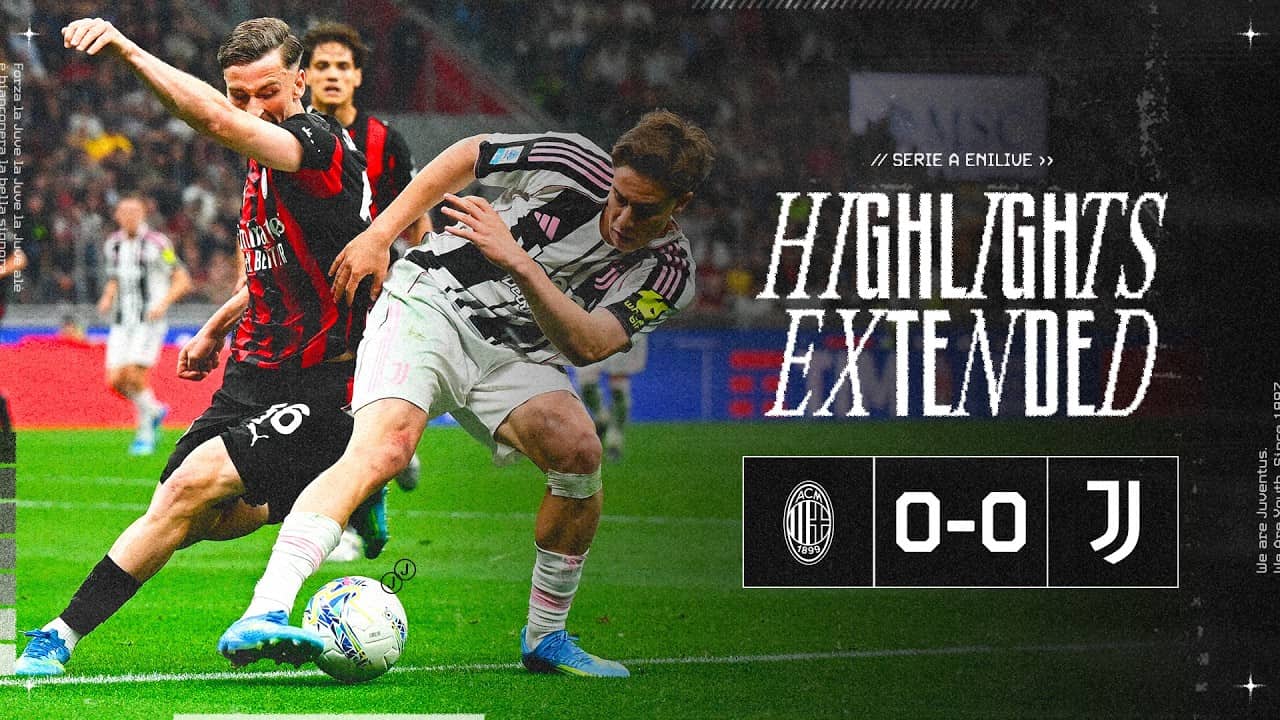 EXTENDED HIGHLIGHTS | Milan 0-0 Juventus