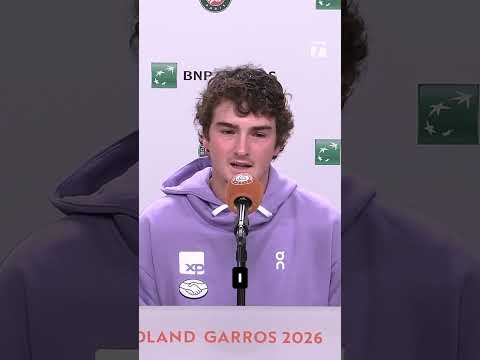 Well played, Joao 🫶 #rolandgarros #sports #tennisplayer #tennis #joaofonseca #brasil