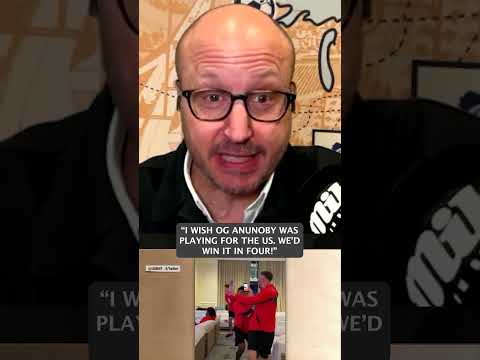 Roger Bennett is looking for OG Anunoby of the New York Knicks to join the USMNT šš