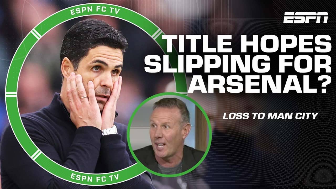 Criag Burley thinks THIS could cost Arsenal and Mikel Arteta the title šš£ļø | ESPN FC