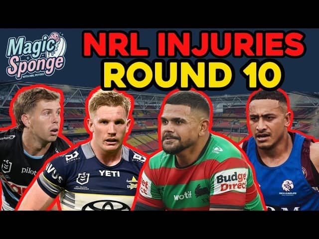 The Magic Sponge Podcast - Round 10 NRL Injuries + our best SuperCoach week of ALL TIME!