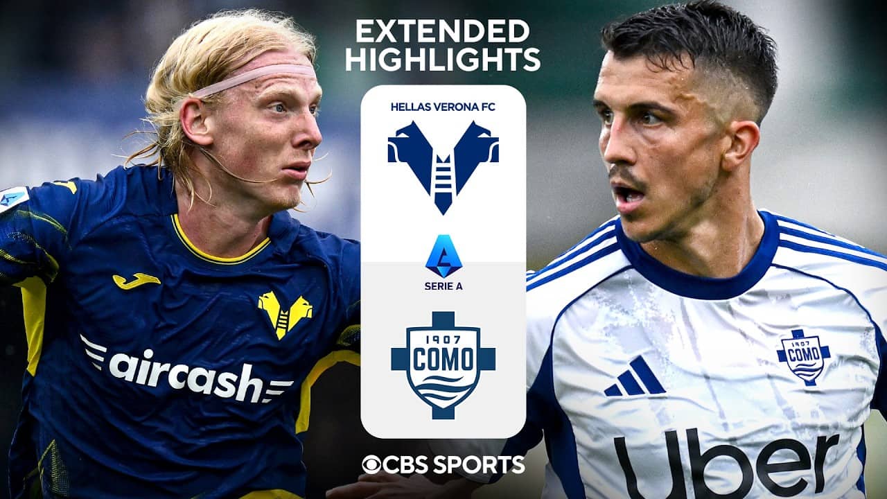 Hellas Verona vs. Como: Extended Highlights | Serie A | CBS Sports Golazo