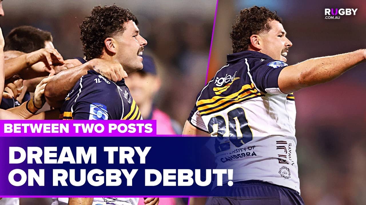 Former electrician scores in dream Super Rugby debut! | Between Two Posts