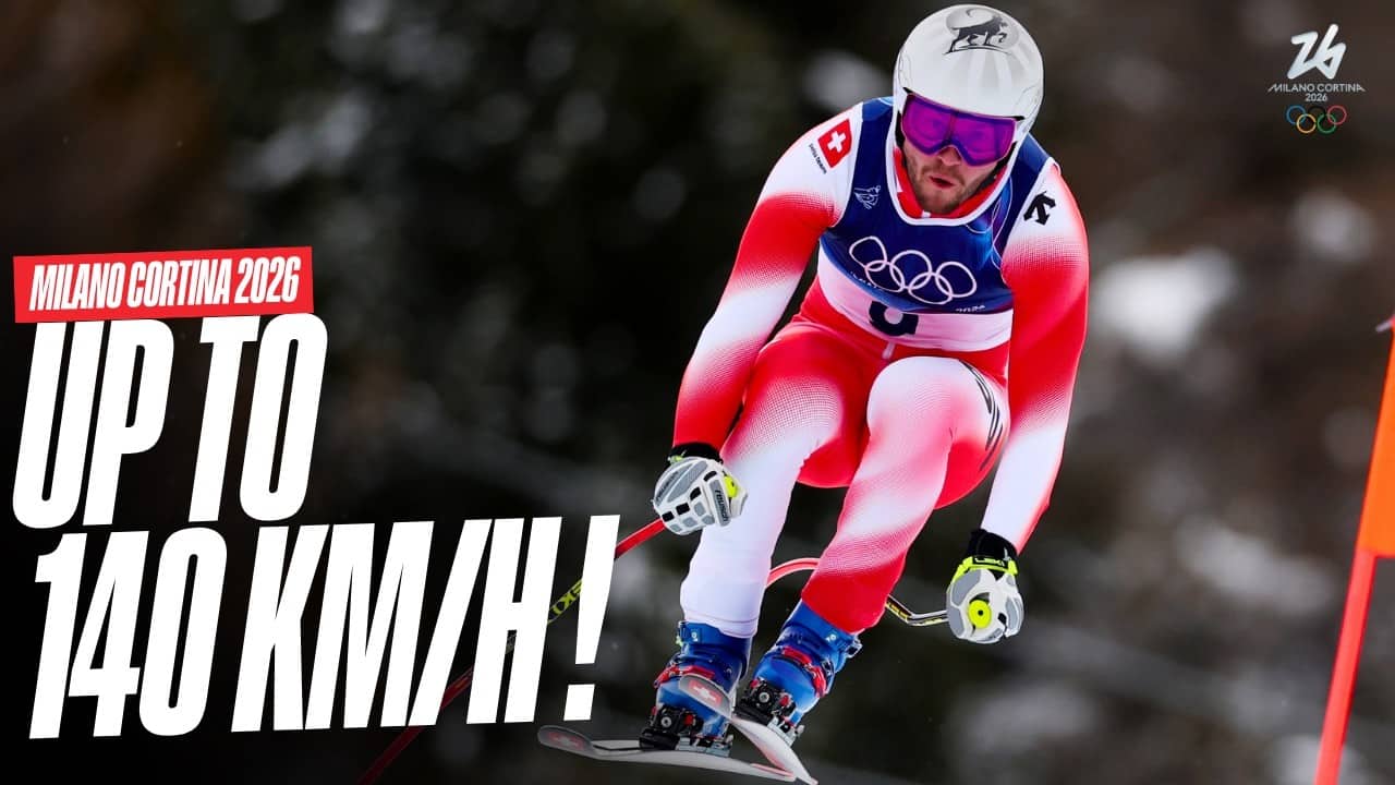 SPEED KINGS! ๐คฏ๐ฟ The Fastest Speeds Reached at Milano Cortina 2026 | Men's Alpine Skiing Top Moments
