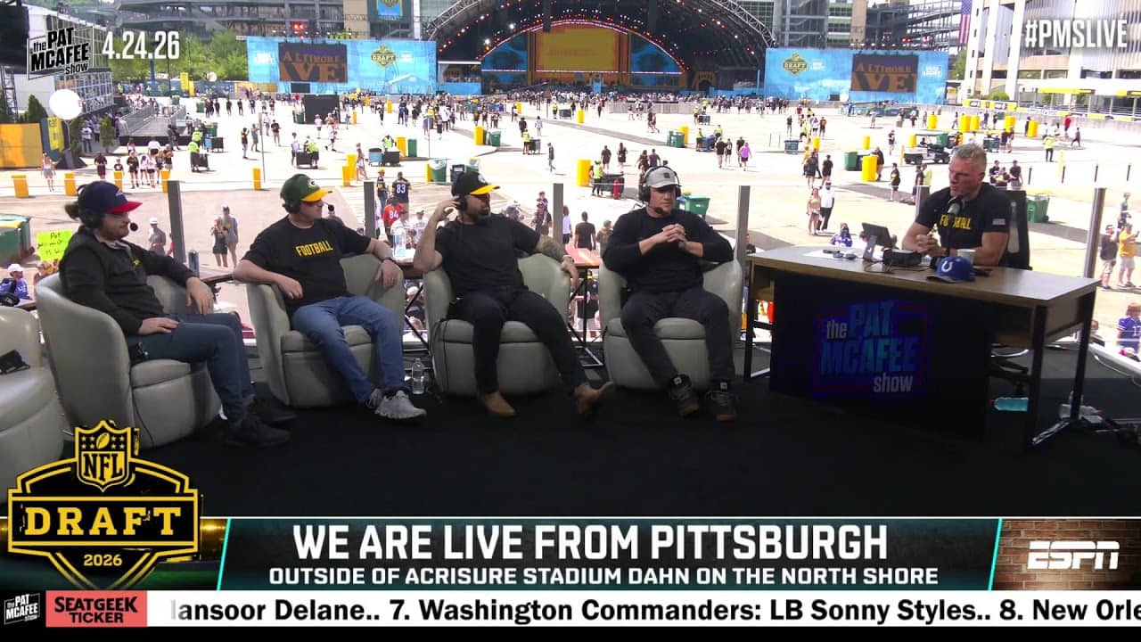 The Pat McAfee Show Live From The NFL Draft | Friday April 24th 2026