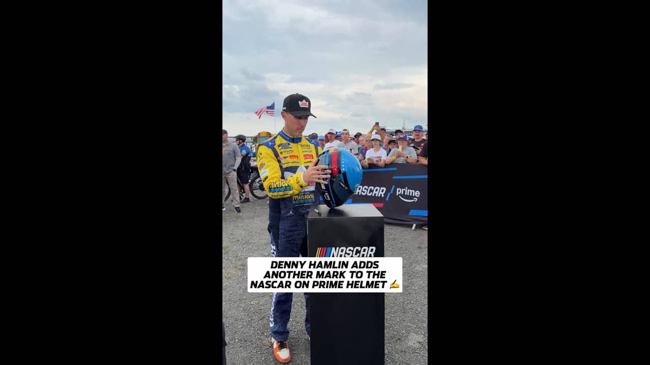 Signed. Sealed. Delivered a third #NASCARonPrime win 😎🏁