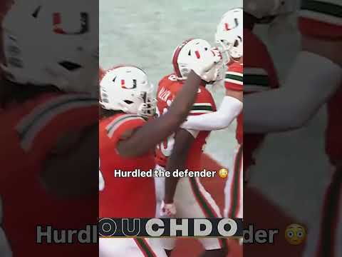 Pure determination π― #miamihurricanes #accfootball #collegefootball