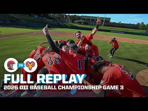 Tampa vs. West Chester: 2026 DII baseball championship Game 3 | FULL REPLAY