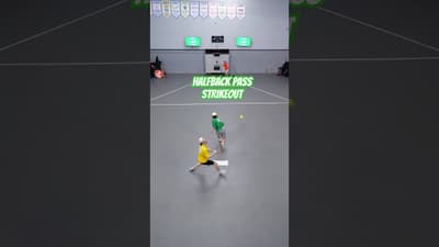 Football play 🤝 Baseball pitch